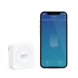 Smart-Kinetic kapcsoló vezérlőegység - 100-240 V AC, max 15A - Amazon Alexa, Google Home Delight 55357B