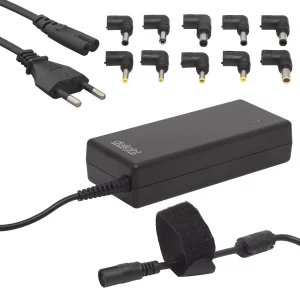 Univerzális laptop/notebook töltő adapter tápkábellel Delight 55360