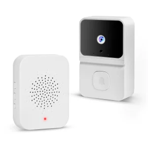 Smart videó kaputelefon szett - Wi-Fi-s, akkumulátoros - HD - fehér Delight 55385WH