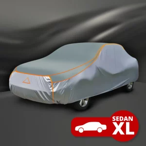 Jégeső elleni autótakaró ponyva - sedan - "XL" méret - 533 x 150 x 120 cm MNC 55763C