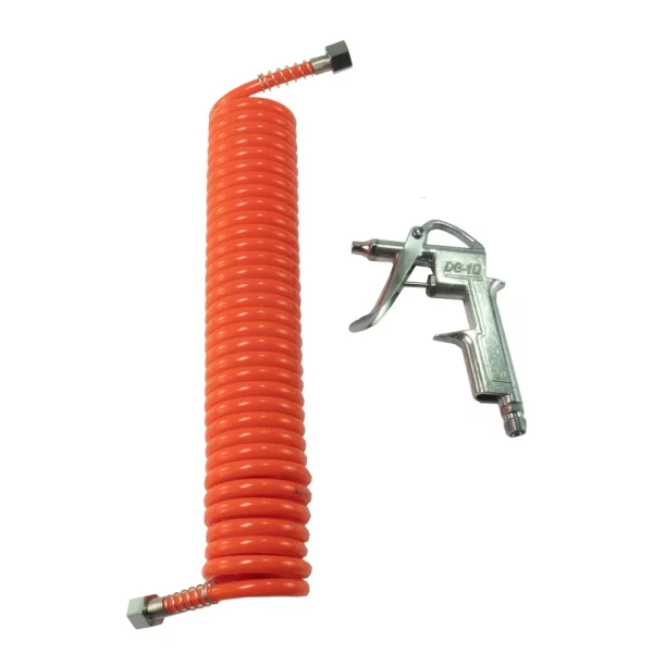 Légfúvó pisztoly - pneumatikus - 5 m PU tömlővel Carguard 55805C
