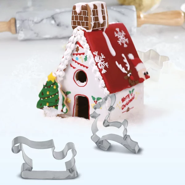 Sütikiszúró forma - 3D mézeskalács házikó Family 55990C
