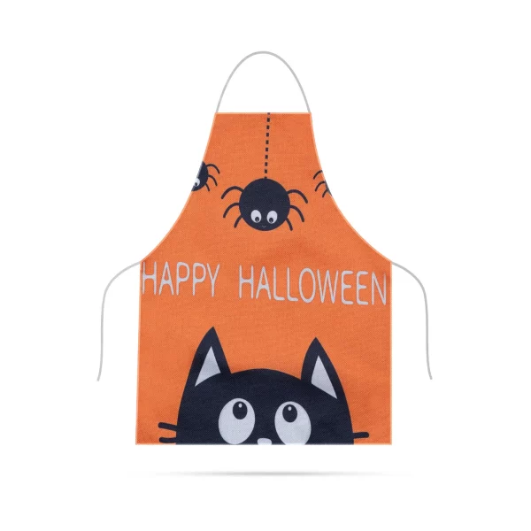 Kötény - gyerek méret - vízálló vászonszerű - halloween - 44 x 35 cm Family 56176C