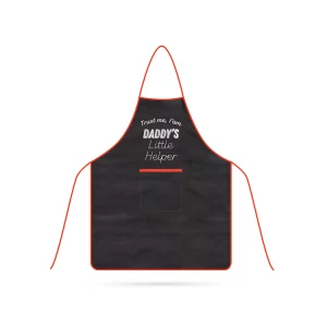 Grill kötény - gyerek méret - 44 x 60 cm - fekete BBQ 56294B