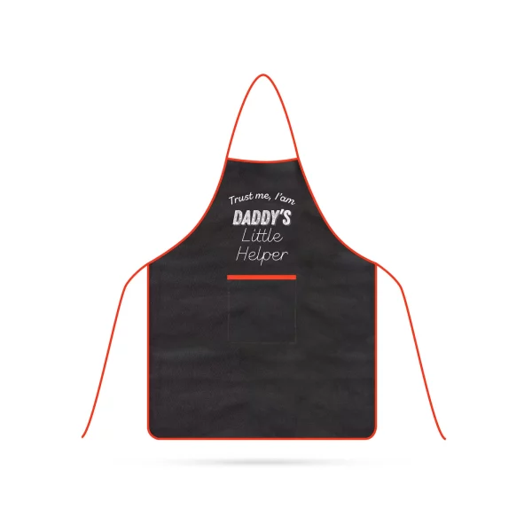 Grill kötény - gyerek méret - 44 x 60 cm - fekete BBQ 56294B