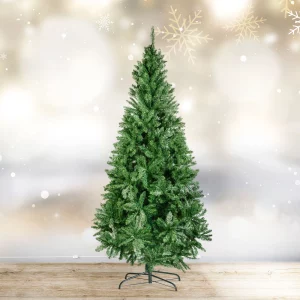 Műfenyő - 180 cm - Nordmann - PVC - sötétzöld 56486E
