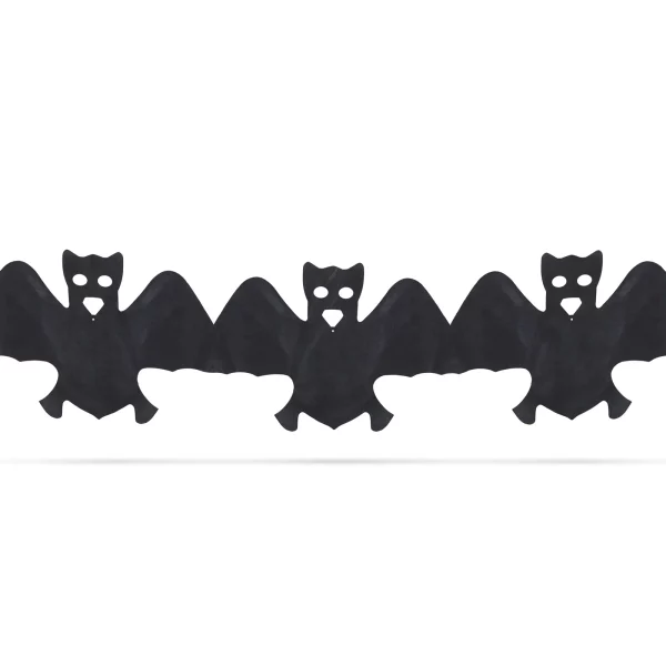 Halloween-i papír girland - denevér - 3 m Family 56509B