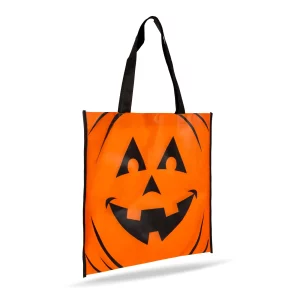 Halloween-i ajándéktáska - tök - 35 x 37 cm - narancssárga Family 56562