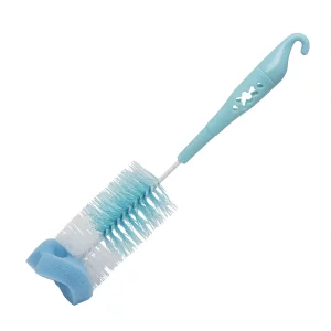 Üveg- és csőmosó kefe - 29 cm - kék Family 57095A