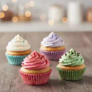 Muffin papír szett - baby - 100 db / csomag Bewello 57168F