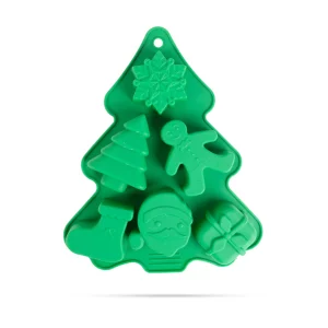 Szilikon sütőforma - karácsonyi - 22 x 18,5 x 2,5 cm Family 57273B