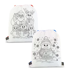 Színezhető tornazsák - 4 filccel - 33 x 27 cm - 2 féle 57317E