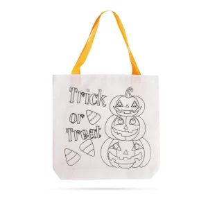 Színezhető ajándéktáska - halloweeni tök - 4 filccel Family 57318A
