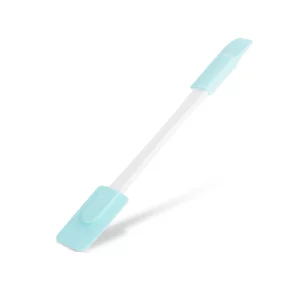Szilikon spatula - világoskék, kétoldalú - 24,5 x 4,5 cm Family 57528A