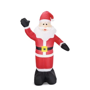 Felfújható mikulás - 150 cm - IP44 - 1 LED - hálózati Family 58060E