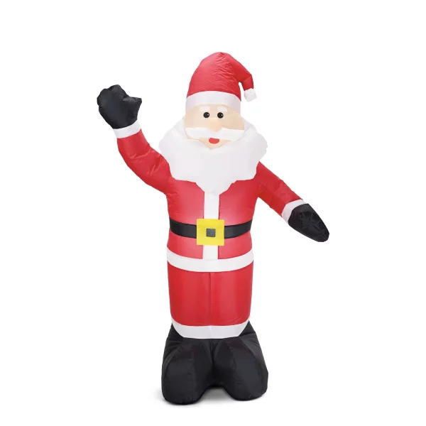 Felfújható mikulás - 150 cm - IP44 - 1 LED - hálózati Family 58060E