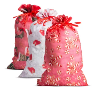 Organza ajándéktasak - 3 féle - 20 x 30 cm Family 58078C