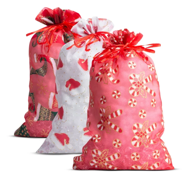 Organza ajándéktasak - 3 féle - 20 x 30 cm Family 58078C
