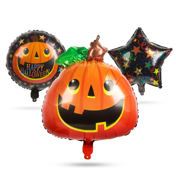 Halloween lufi szett - tök - 5 db / csomag Family 58080E