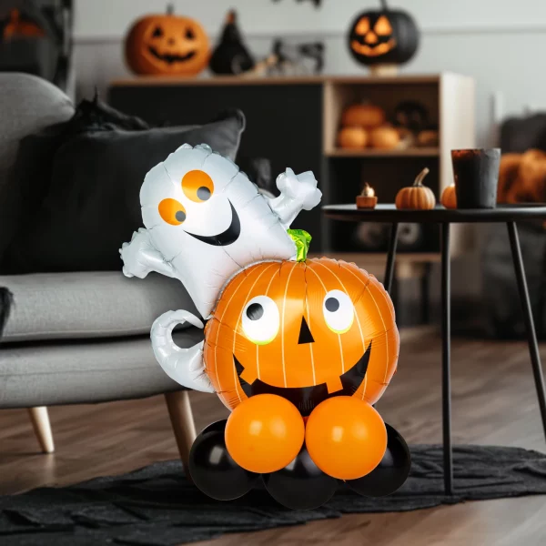 Halloween lufi szett - tök - 10 db / csomag Family 58080H