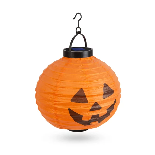 Halloween-i szolár lampion - tök - ⌀20 cm Family 58121
