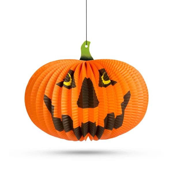 Halloween-i tökös lampion - akasztható - 26 cm Family 58137C