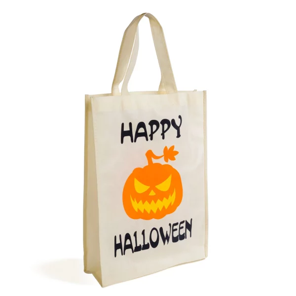 Halloween-i ajándéktáska - 30 x 40 cm - "Happy Halloween" tök Family 58182A