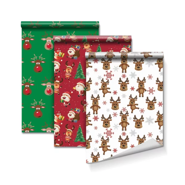 Csomagolópapír - 3 db - 70 gsm - 70 x 150 cm Family 58205C