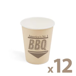 Papírpohár - BBQ - 2,5 dl - 12 db / csomag 58237D