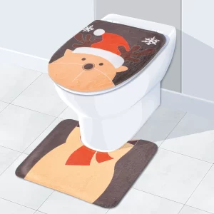 Karácsonyi WC ülőke dekor Family 58281C