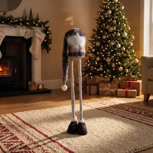 Karácsonyi skandináv manó - teleszkópos lábbal - 44-90 cm Family 58329
