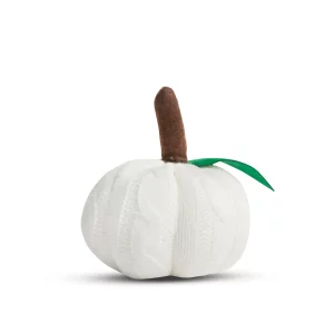 Halloween-i tök dekoráció - fehér - 10 x 10 x 10 cm Family 58335A