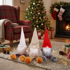 Christmas scandinavian elf with legs - 3 types - 30 cm Family 58344