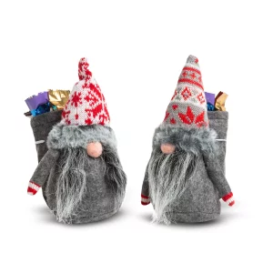 Christmas Scandinavian elf - 12 x 8 x 20 cm - 2 types Family 58355