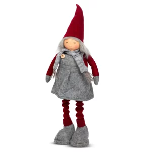 Karácsonyi textil manó figura - 60 cm Family 58367B