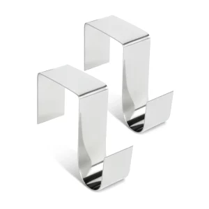 Kopogtató / Ajtódísz tartó - fém - 7 x 6,5 x 2 cm - 2 db / csomag 58617