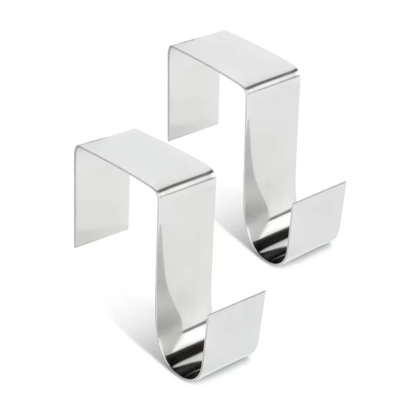 Kopogtató / Ajtódísz tartó - fém - 7 x 6,5 x 2 cm - 2 db / csomag 58617