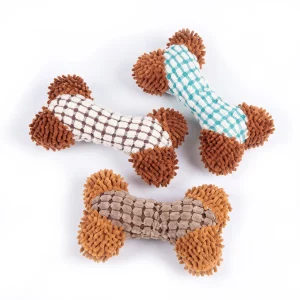 Dog toy – squeaky – 18 x 12 cm – 3 types 58649B