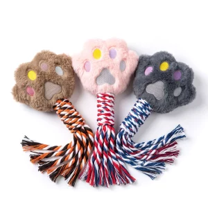 Dog toy – squeaky – 11 x 30 cm – 3 types 58649E