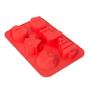 Szilikon sütőforma - karácsonyi - 25,5 x 16,5 x 3 cm Family 58768