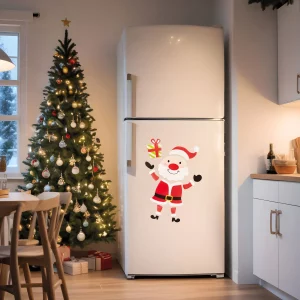Karácsonyi hűtőmágnes - összeállítható Mikulás - 40 x 25 cm Family 58963A