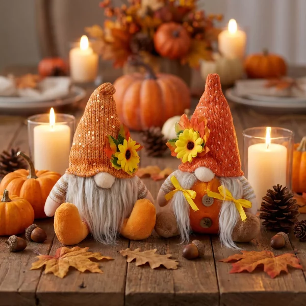 Scandinavian gnome with sunflower – 20 cm - 2 variants Bewello 59045