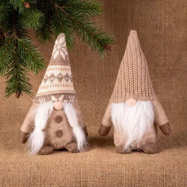 Textile decoration - gnome - 25 cm - 2 types 59519