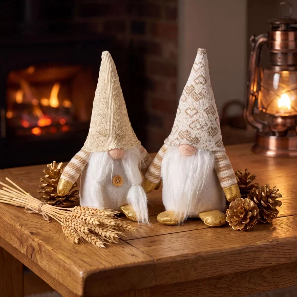 Textile decoration - gnome - 25 cm - 2 types 59520