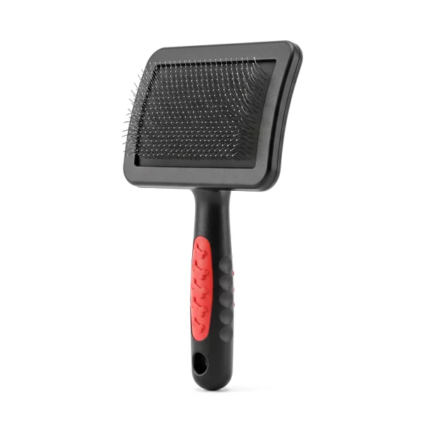 Dog comb – 15 x 10.5 cm - black/red Yummie 60030C