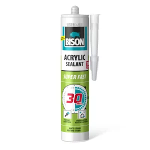 Bison 30 perces akril, fehér, 300ml Bison B05624