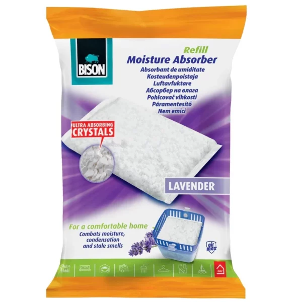 Páramentesítő utántöltő - Airmax - Levendula - 450 g Bison B05781