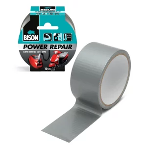 Power Repair szöveterősített ragasztószalag - szürke - 10 m Bison B12507