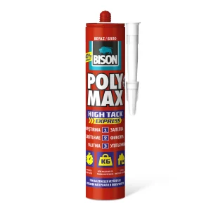 BISON Poly Max univerzális tömítő, SM polymer ragasztó, 425g Bison B25017
