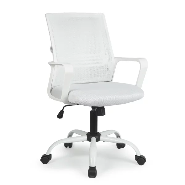 Irodai forgószék - fix karfával - fehér - 70 x 51 / 52 x 50 cm BeMaDa BMD1119A